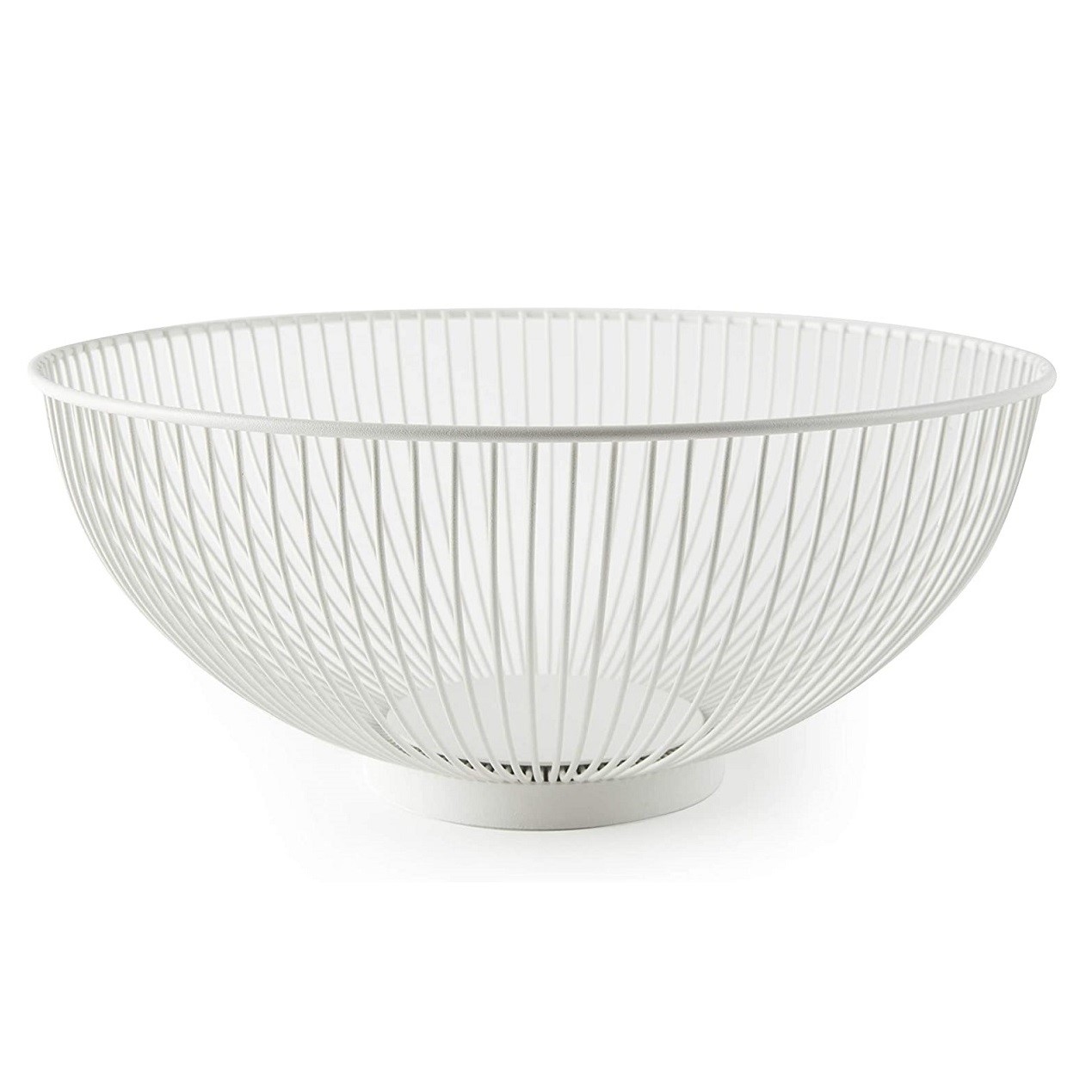 Eclipse cestino porta frutta tavola metallo bianco Ø 32 cod.64707